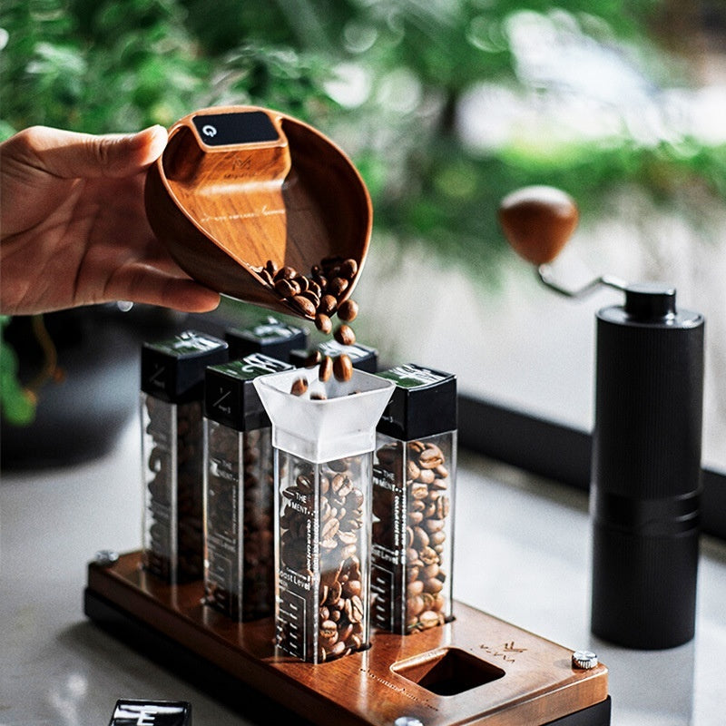 Walnut Italian Pour-over Coffee Electronic Scale