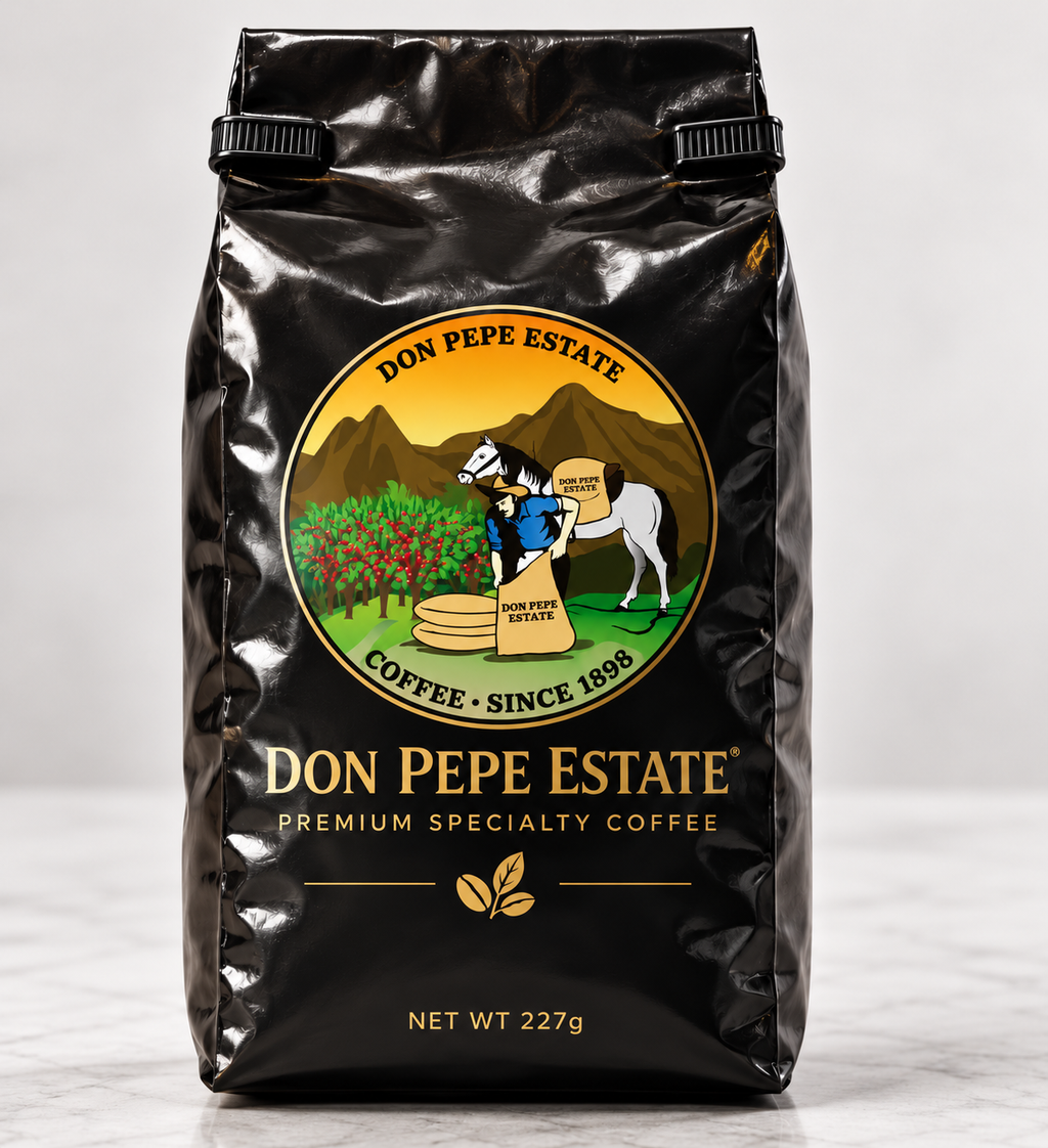 Don Pepe Estate Natural Geisha – Whole Bean, 227 g