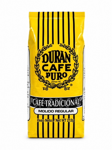 Panama Coffee Cafe Duran Cafe De Altura Molido Regular Freshly Imported Coffee From the Highlands of Chiriqui (Boquete) 232oz