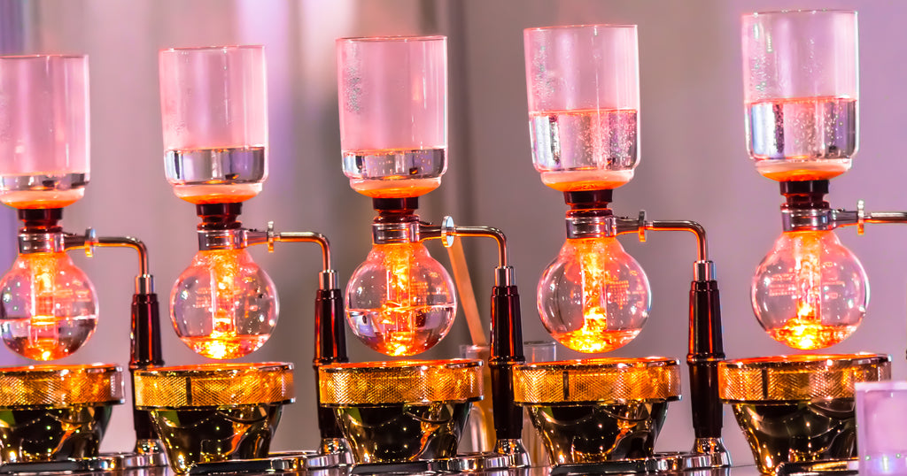 Halogen beam burner for siphon coffee makers – view 2