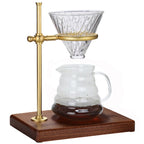 Japanese pour-over coffee maker set with 600 ml glass carafe – Single-joint
