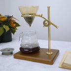 Japanese pour-over coffee maker set with 600 ml glass carafe – view 6