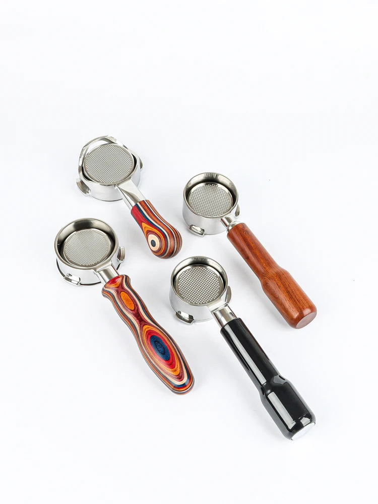 Coffee Portafilter Handle M10 Thread Solid Wooden Handle for Filter Holder Espresso Coffee Machine Portafilter Barista Tools
