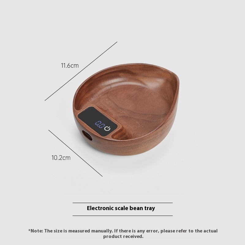 Walnut Italian Pour-over Coffee Electronic Scale