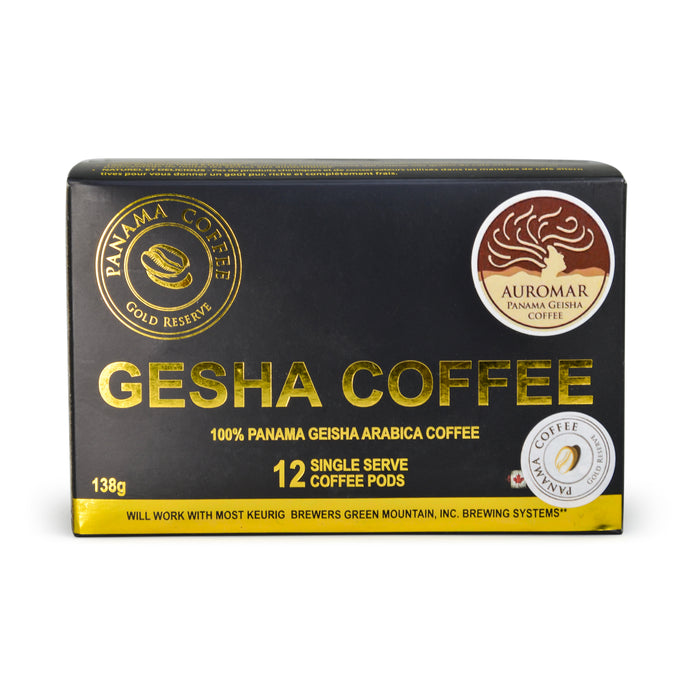 12 K Cup of Panama Auromar Washed Geisha Coffee