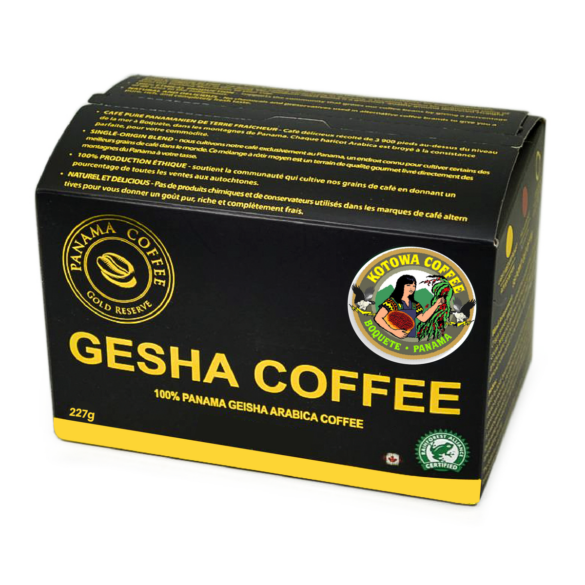 Kotowa Las Brujas Natural Geisha whole bean coffee – Light Medium