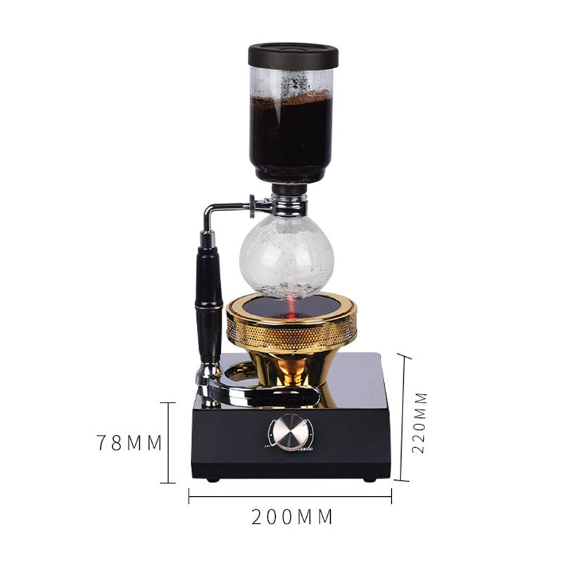 Hario Yama Syphon Halogen Infrared Heat Coffee Maker 110 volts