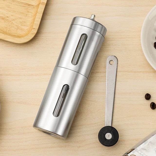 Portable Coffee Grinder Stainless Steel Adjustable Handheld Coffee Grinder Cocoa Bean Mill Manual Coffee Grinder