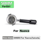 58.5mm Adjustable Coffee Tamper Constant Pressure Espresso Distributor Stainless Steel Force Powder Hammer Barista Accessories